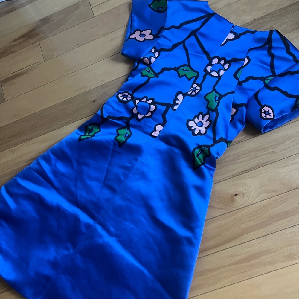Marni silk Aline dress short sleeve 6 - Picture 4 of 7
